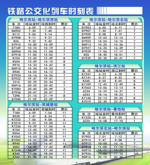 最新铁路时刻表解读及观点阐述